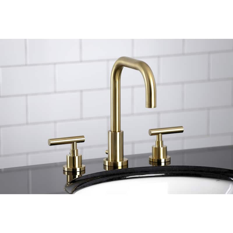 Kingston Brass Manhattan 8 in. Widespread Bathroom Faucet