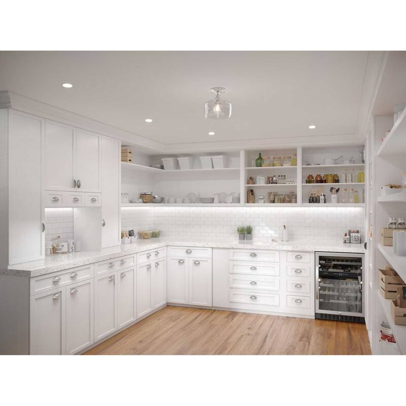 Progress Lighting P350214 Aiken 9" Wide Semi-Flush Bowl Ceiling