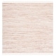 preview thumbnail 33 of 69, SAFAVIEH Hand-Woven Montauk Mitko Boho Cotton Fringe Rug 6' Square - Beige - Square