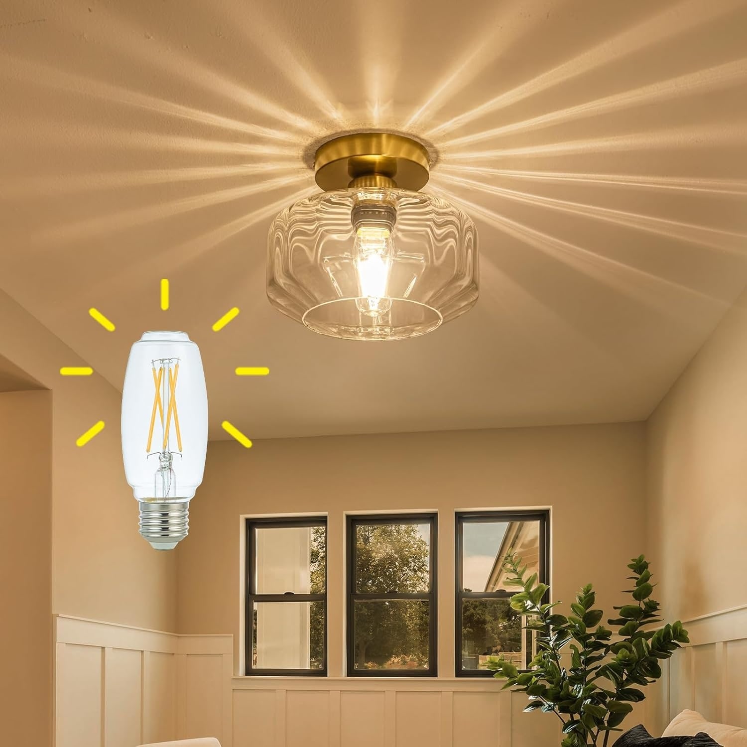 Led-bathroom-light-gold-