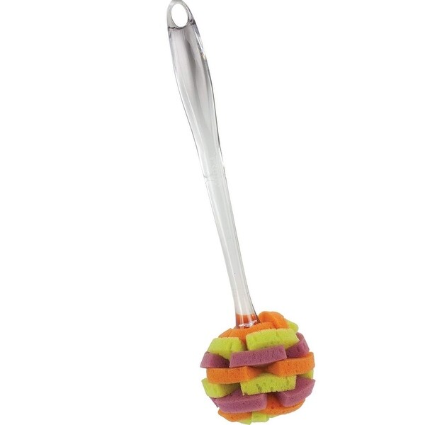 dishwashing sponge with handle