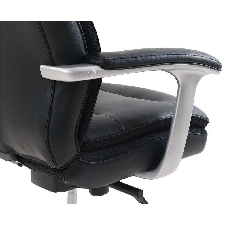 Beautyrest Platinum Ergonomic Executive Office Chair With Memory Foam Black Overstock 31947964