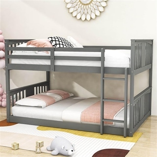 Full Over Full Standard Bunk Bed with Ladder