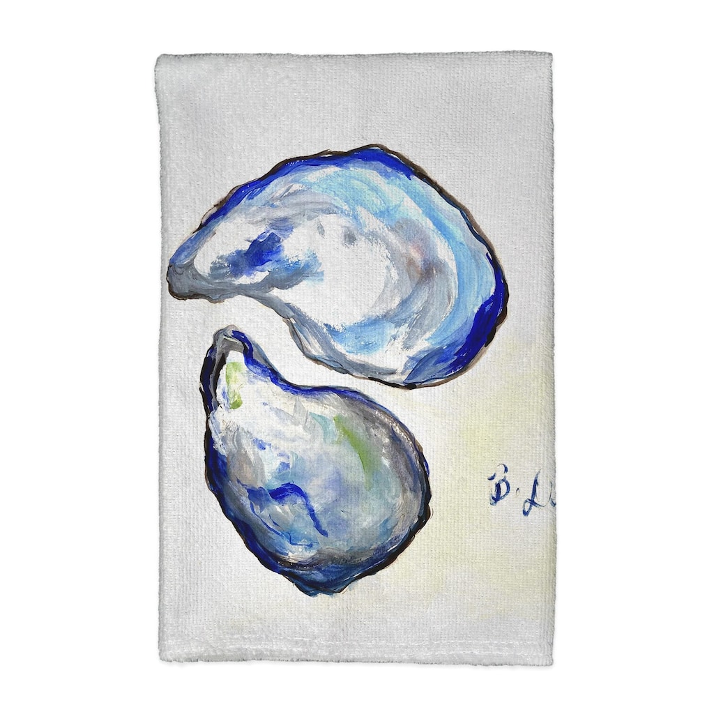 Blue Oysters Kitchen Towel - 16x25