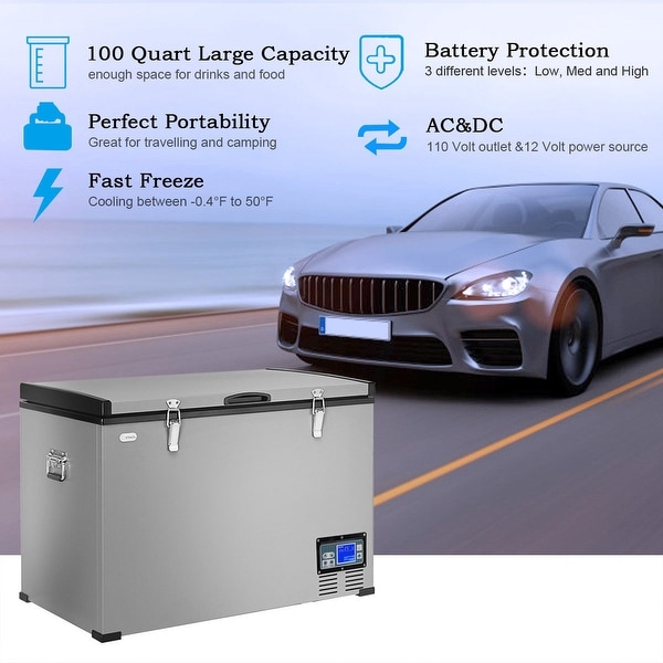 electric car cooler refrigerator