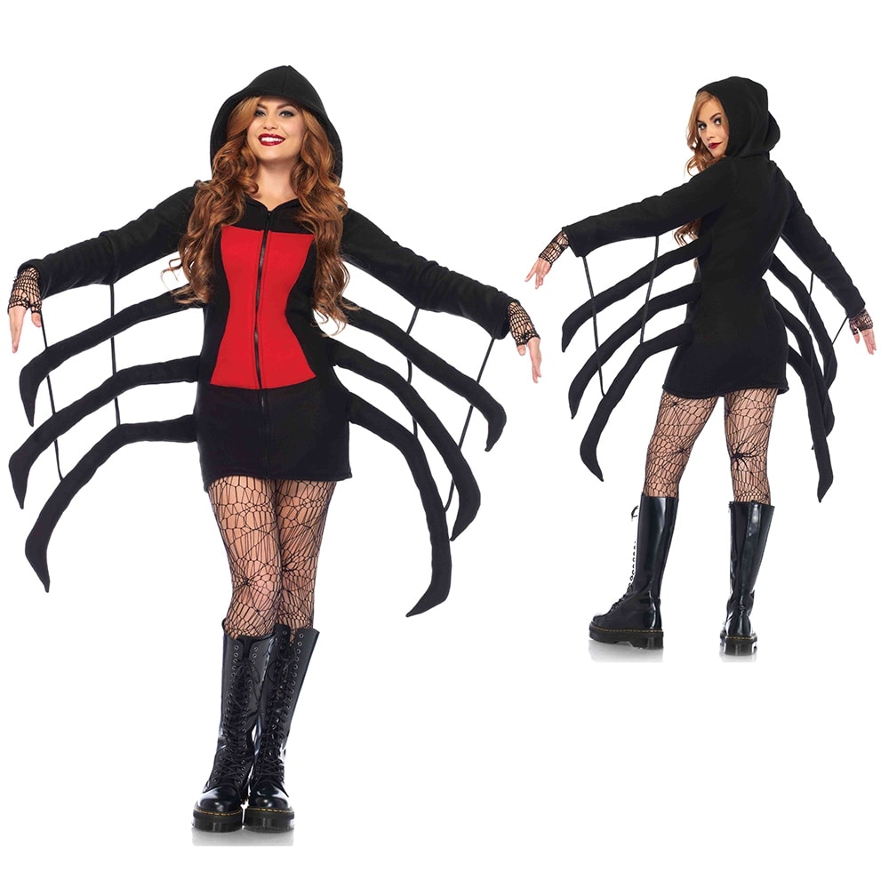 Women/'s Black Widow Spider Costume