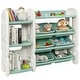 preview thumbnail 12 of 18, Gymax Kids Toy Storage Organizer w/Bins & Multi-Layer Shelf for - See Details Green