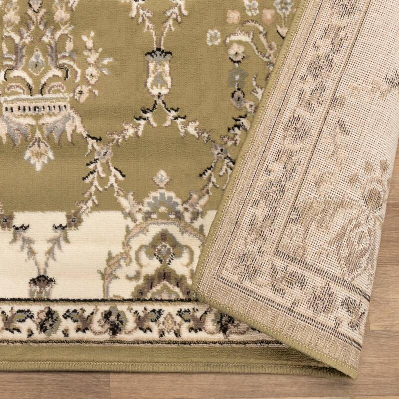 Superior Stratton Oriental Floral Medallion Area Rug