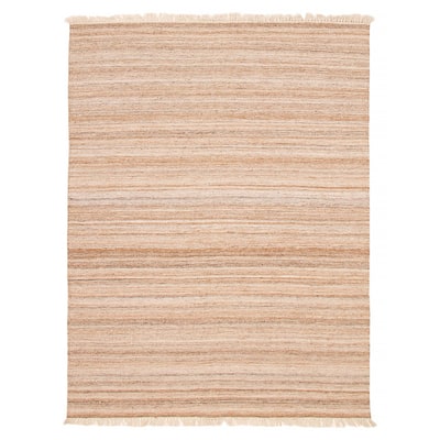 Boho Tan Kilim 5'5" x 7'6" - 5'5 x 7'6