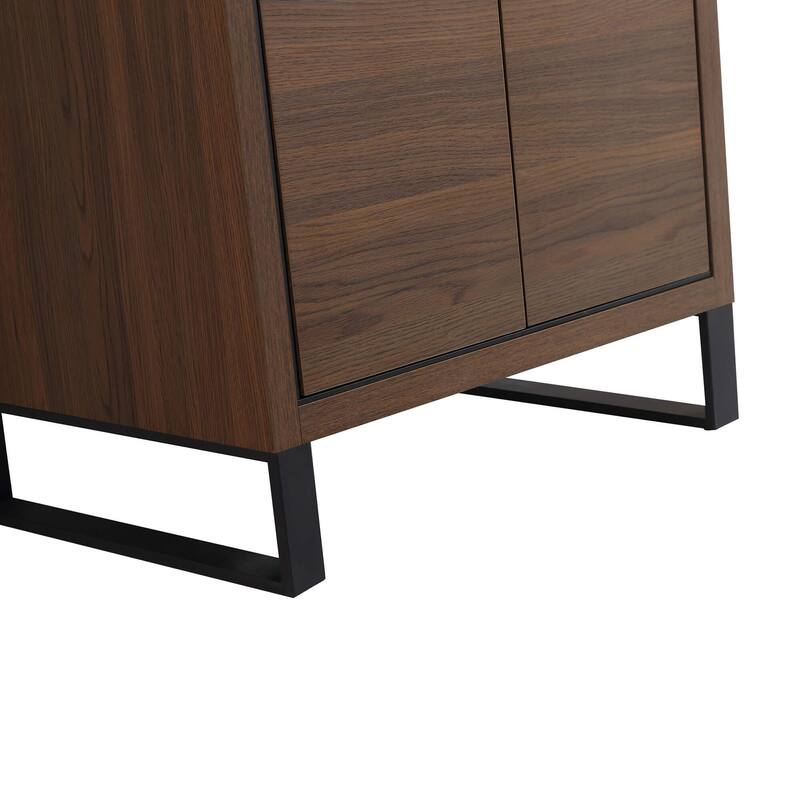 Fine Fixtures Opulence Collection Bathroom Vanity with White Ceramic Sink