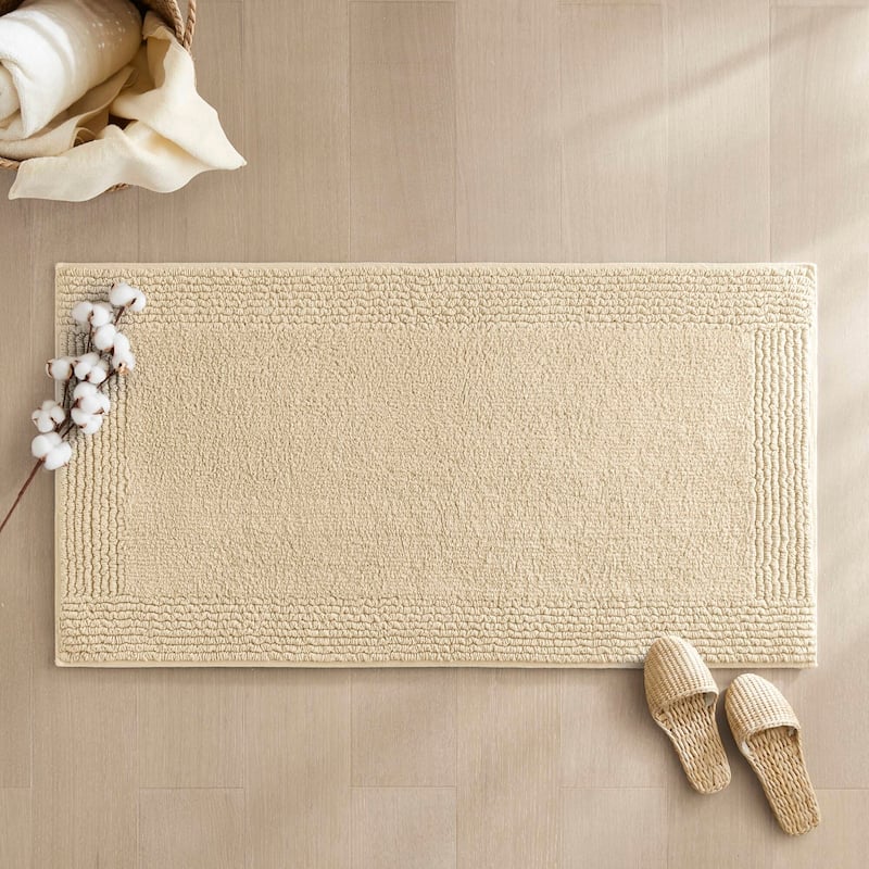 Madison Park Signature Splendor 100-percent Cotton Tufted 3000 GSM Reversible Bath Rug