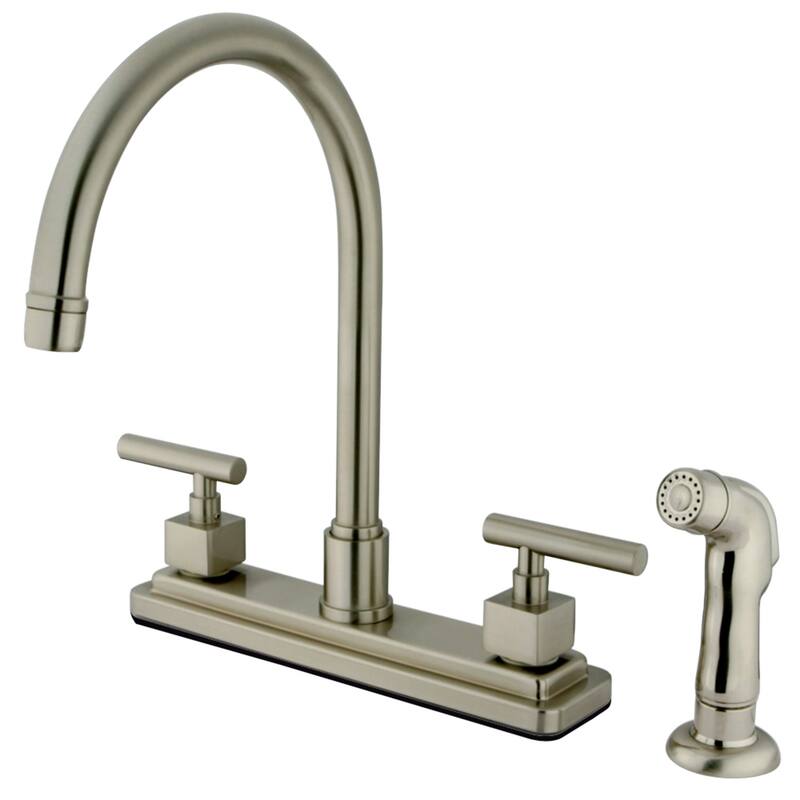 Claremont 8 in. Centerset Kitchen Faucet - Brushed Nickel