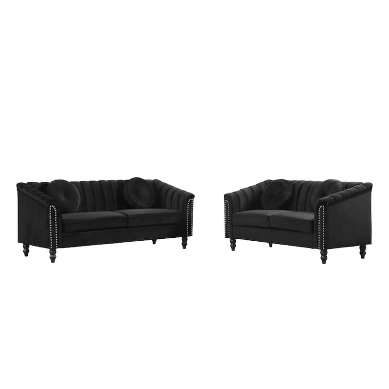 Premium Waterproof Flannel 3-Piece Living Room Sofa Set – Chair, Loveseat & Sofa