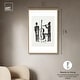 preview thumbnail 58 of 60, Bebop I Black Art Canvas Print by Art Remedy
