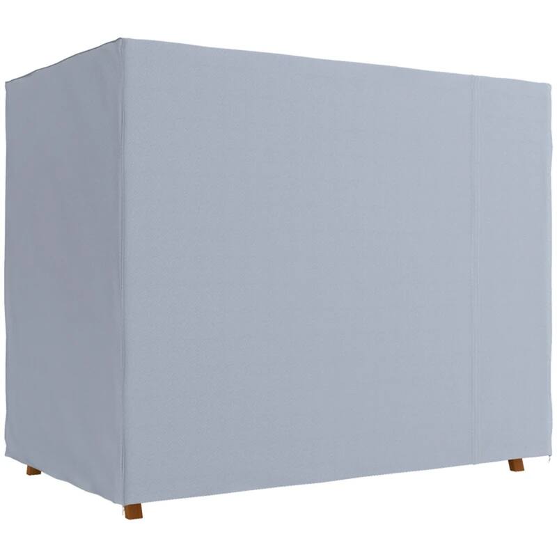 Dark Grey UV Resistant Oxford Cloth Patio Swing Chair Cover Large Outdoor Hammock Protector - 80.75"L x 48.75"W x 64.5"H