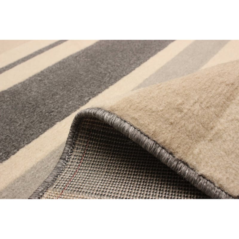 ECARPETGALLERY Machine Woven Hilfiger Beige Area Rug