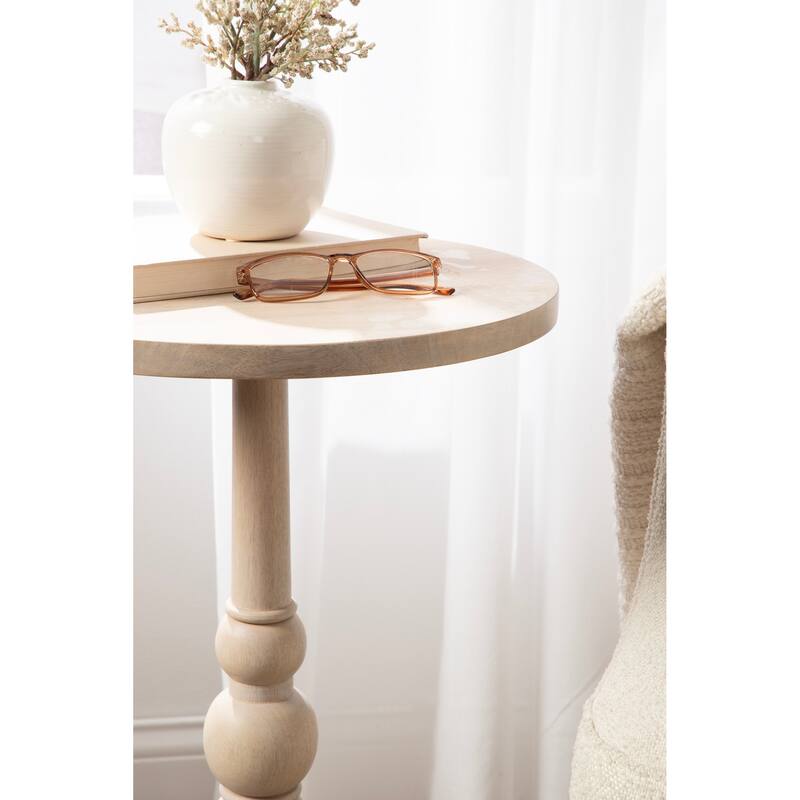 Kate and Laurel Wegner Wooden Side Table