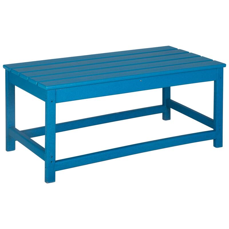 Laguna Hdpe All Weather Outdoor Patio Coffee And Side Tables (3-Piece Set)