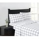preview thumbnail 5 of 7, London Fog Solid and Printed Cotton Flannel Sheet Set Collection