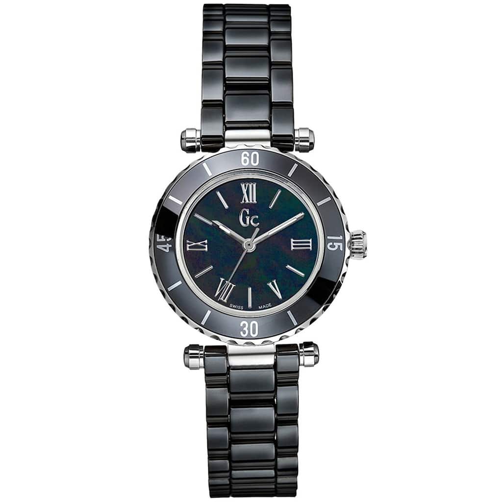 Guess Women's Mini Chic Black MOP Dial Watch - X70012L2S - Black MOP - 6 (36)