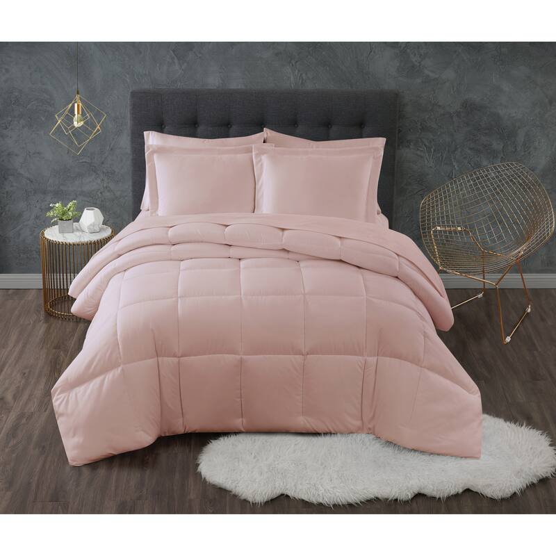 Truly Calm Antimicrobial 3 Piece Down Alternative Comforter Set
