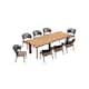 Option Updated Brown (8 people, rectangular oversize)