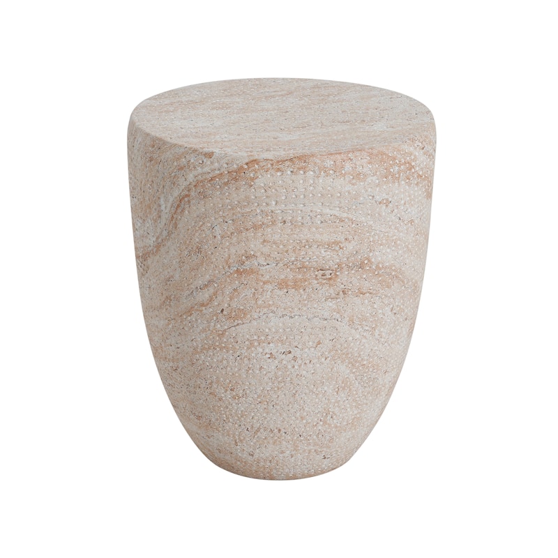Inkwood Outdoor Lightweight Concrete Side Table by Christopher Knight Home