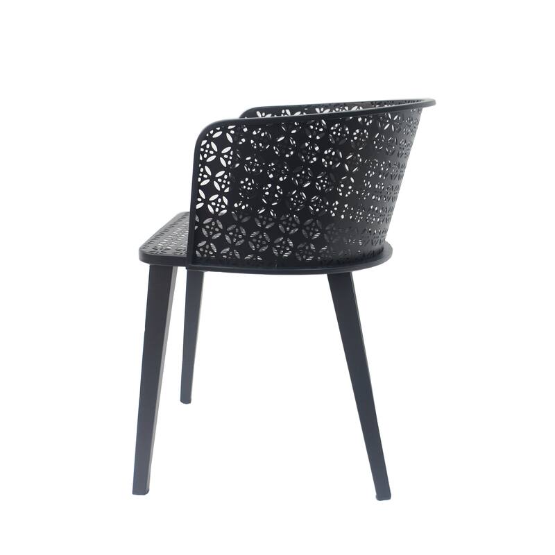 Milan Outdoor Dining Chair(Set of 2)