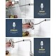 preview thumbnail 3 of 79, WOWOW Single Handle Waterfall Pull Down Sprayer Kitchen Faucet