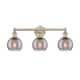 Option Antique Brass / Light Smoke Deco Swirl