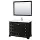Option Dark Espresso, Chrome Trim, White Cult. Marble Top