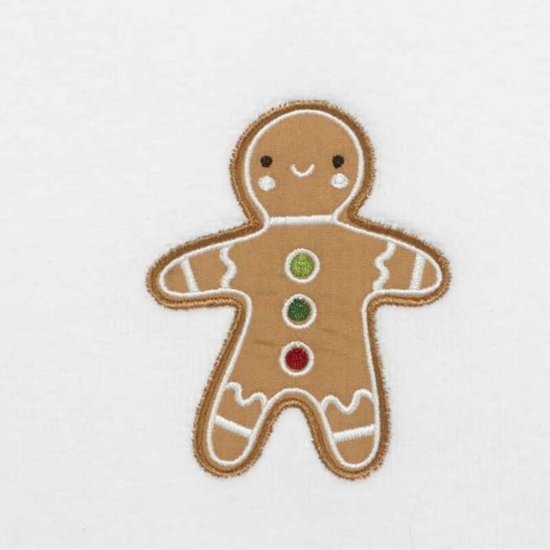 Avanti Gingerbread Man 2-Pack Hand Towel Set