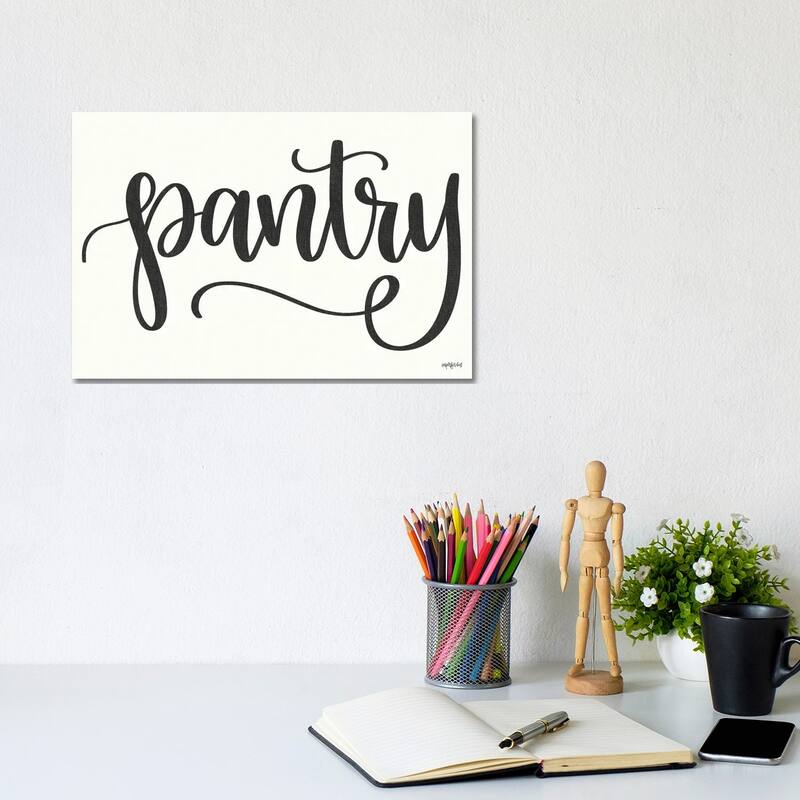 iCanvas "Pantry" by Imperfect Dust Canvas Print - 8x12x0.75