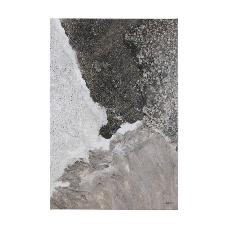 Mudslide I (40 x 60 ) Canvas Art Print - Large