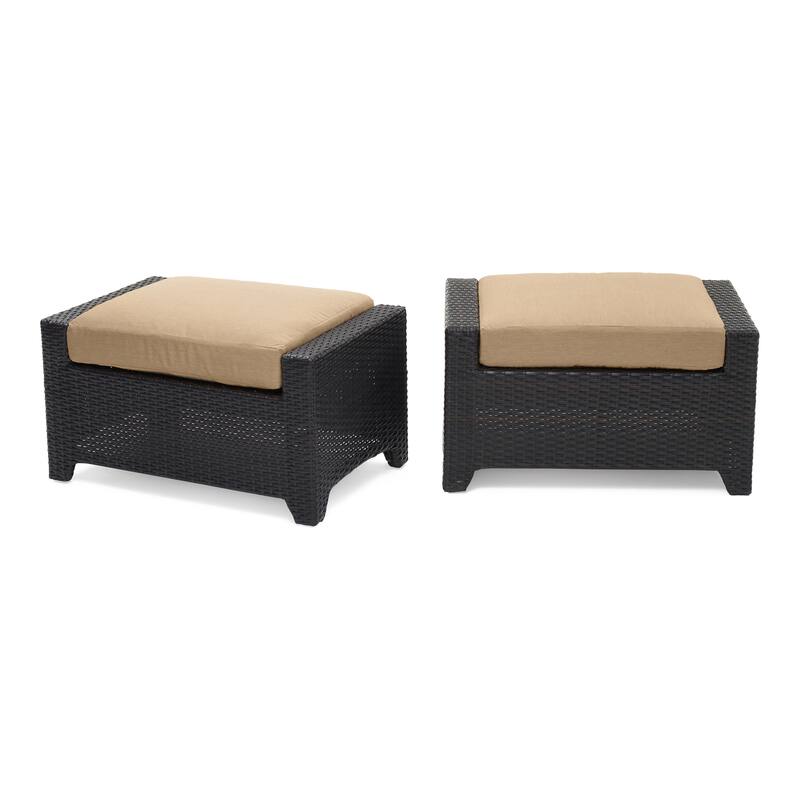 Deco 8 Piece Sunbrella Outdoor Patio Sofa & Motion Club Chair Set