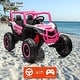 preview thumbnail 12 of 26, 24V Kids UTV Ride on Car 2 Seater 4 Wheeler Off-road Quad