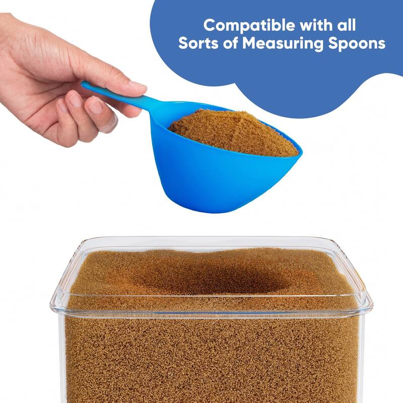 Extra Large Tall Food Storage Containers 7 qt/ 220oz/ 6.5L, For Flour, Sugar, Rice - Airtight Kitchen & Pantry Bulk Food Storag