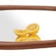 preview thumbnail 10 of 24, Pine Frame Cobblestone Shaped Asymmetrical Wall Mirror