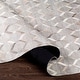 preview thumbnail 19 of 38, Hand-Crafted Esplanade Viscose & Hair-on-hide Area Rug