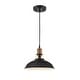 preview thumbnail 9 of 11, Carbon Loft Kamari Industrial Mini Metal Barn Pendant Light (Set of 3)