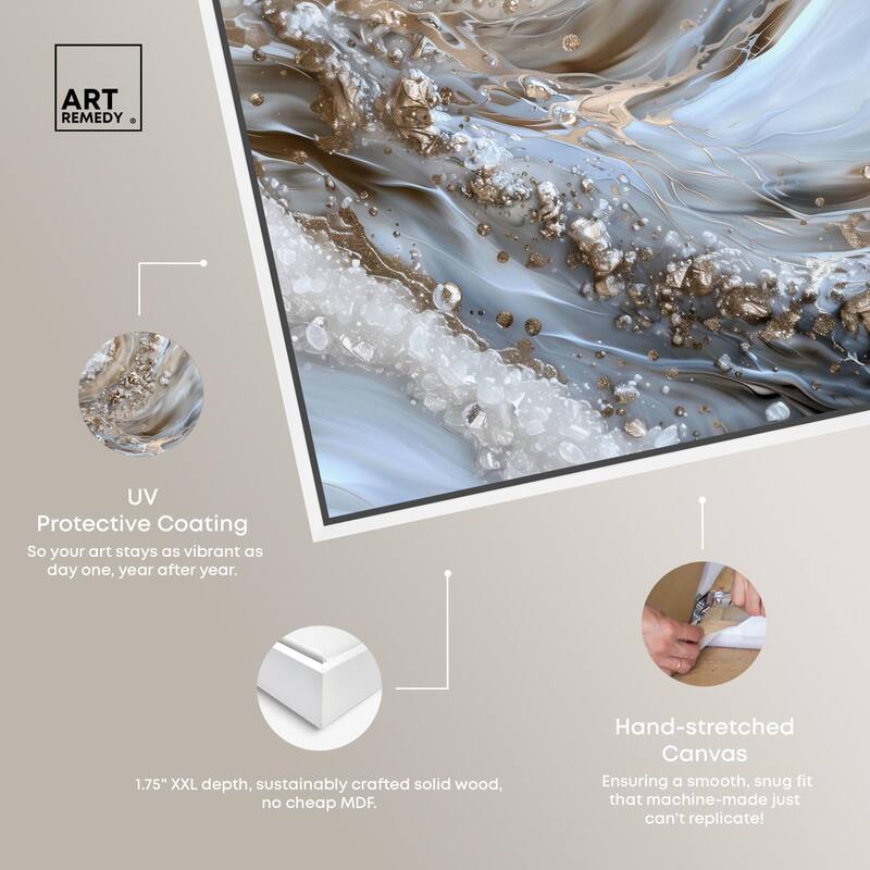 Effervescent Earth III Canvas by Art Remedy