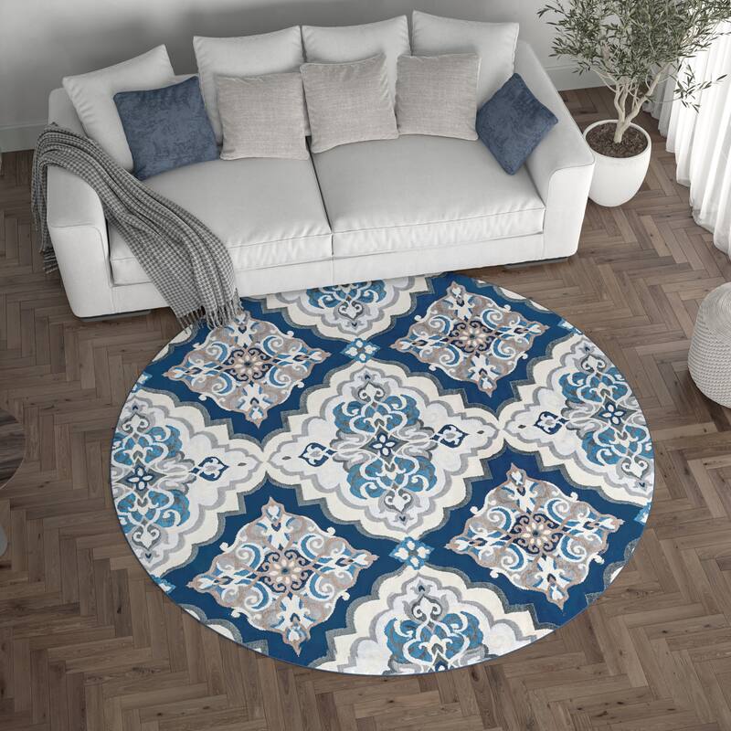Carrington Global Floral & Botanical Indoor Area Rug
