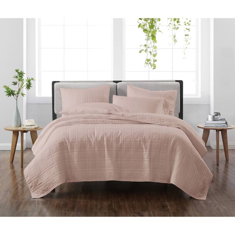 Cannon Heritage Solid 3 Piece Quilt Set