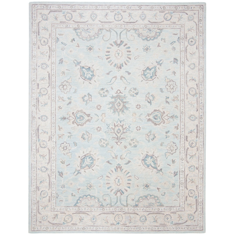 SAFAVIEH Handmade Blossom Riki Modern Floral Wool Rug