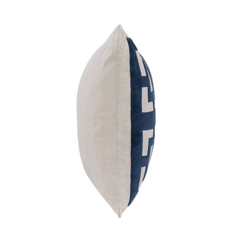 Villa by Classic Home Corbin Cotton Blend Throw Pillow