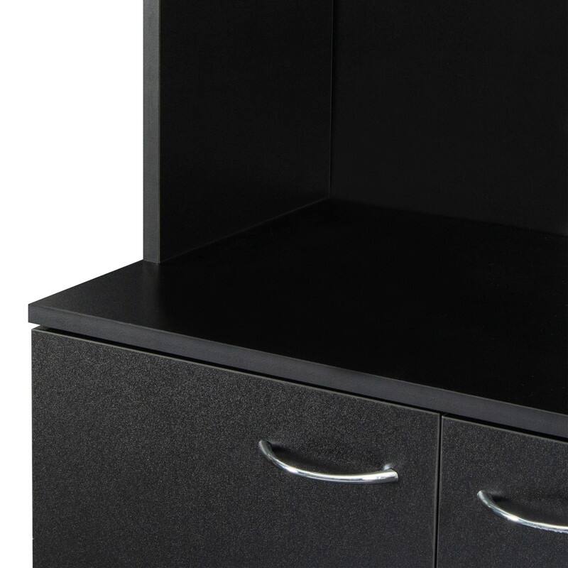 70.87" Tall Wardrobe& Kitchen/ Entryway Cabinet, with 6-Doors, 1-Open Shelves and 1-Drawer for Bedroom, Entryway and Dining Room