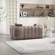 preview thumbnail 28 of 43, Roomfitters Soft Beanbag Chair with High Resilience Foam Core – Comfortable Square Recliner Sofa for Gaming, Watching TV