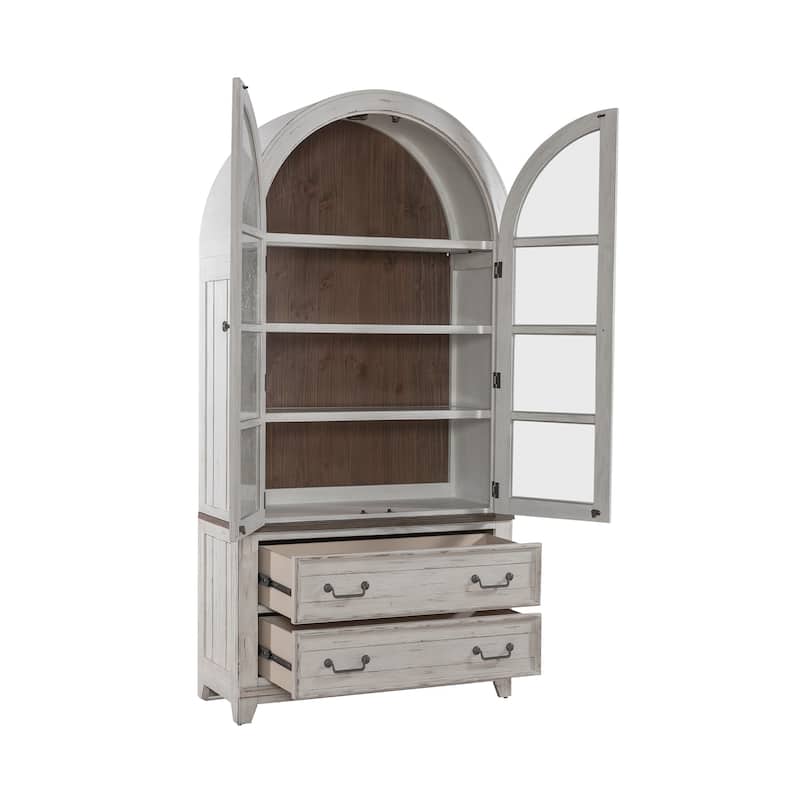 River Place Riverstone Curio Cabinet