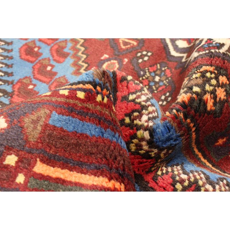 ECARPETGALLERY Hand-knotted Anadol Blue Wool Rug - 4'3 x 6'4