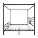 preview thumbnail 31 of 32, Clayfell Denver Metal Canopy Bed